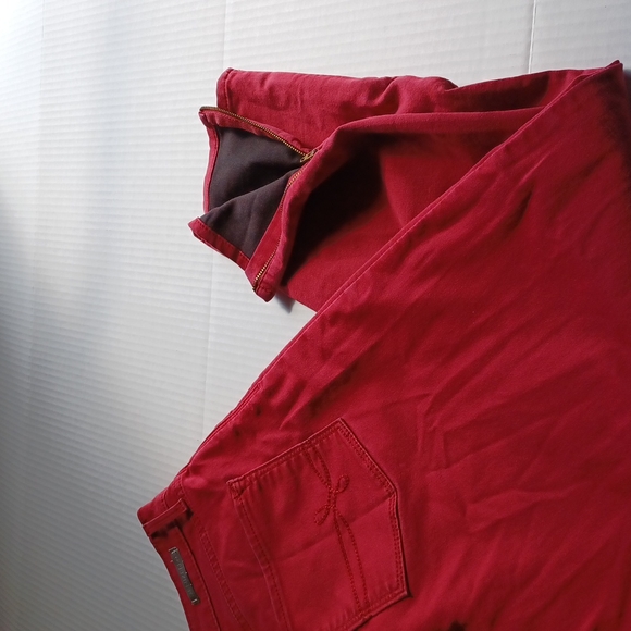 ☆☆☆Denizen Levi's Red High-Rise Ankle Skinny size 18 or 34w - Picture 2 of 9